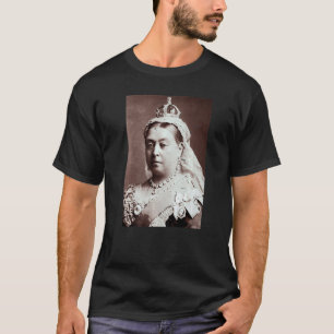 Camiseta Retrato de la reina de la realeza británica Victor