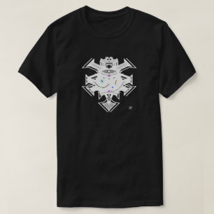 Camiseta Retrato de la reina diosa (¿extraterrestre?) v2