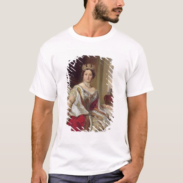Camiseta Retrato de la reina Victoria (1819-1901) 1859 (Anverso)