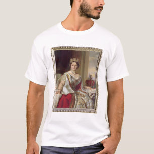 Camiseta Retrato de la reina Victoria (1819-1901) 1859
