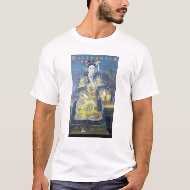 Camiseta Retrato de la viuda de emperatriz Cixi (Anverso)