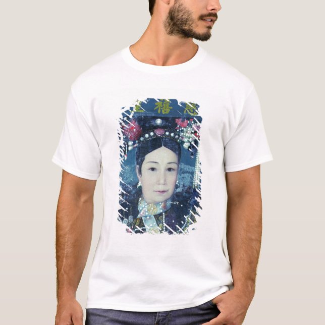 Camiseta Retrato de la viuda de emperatriz Cixi (Anverso)