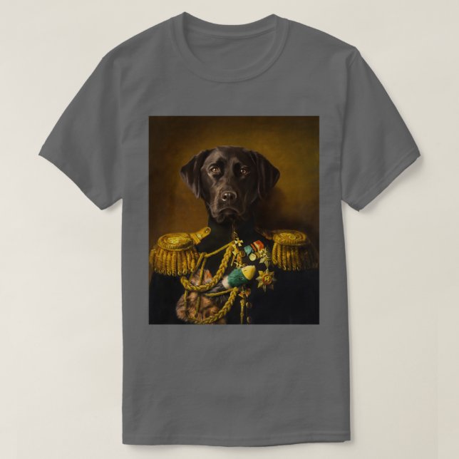 Camiseta Retrato de Labrador (Diseño del anverso)