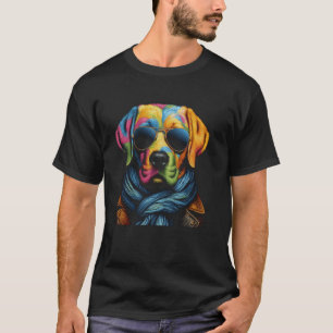 Camiseta Retrato de Labrador Retriever para mascota de perr