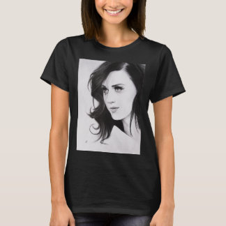Camiseta Retrato de lápiz Perry Katy.