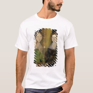 Camiseta Retrato de las hermanas de Bronte, c.1834
