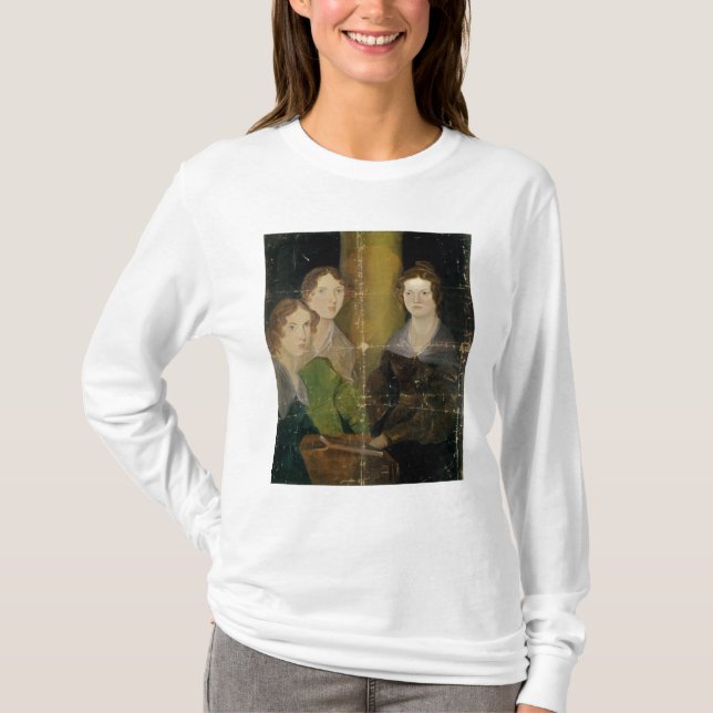 Camiseta Retrato de las hermanas de Bronte, c.1834 (Anverso)