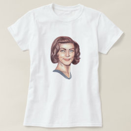 Camiseta Retrato de Lauren Bacall
