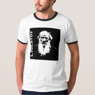 Camiseta Retrato de León Tolstói