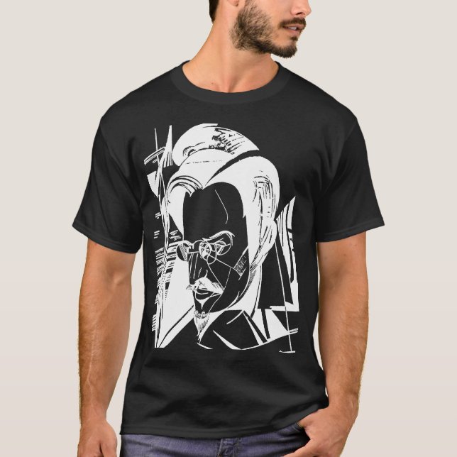 Camiseta Retrato de Leon Trotsky (Anverso)