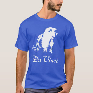 Camiseta Retrato de Leonardo Da Vinci