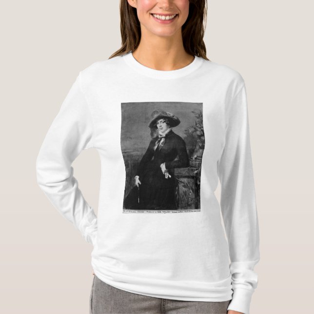 Camiseta Retrato de Lola Montez, 1844 (Anverso)