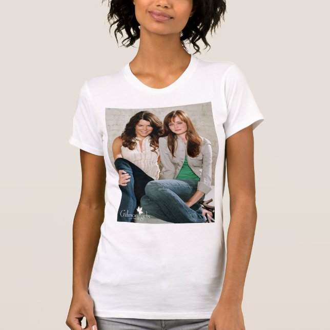 Camiseta Retrato de Lorelai y Rory Sitting (Anverso)