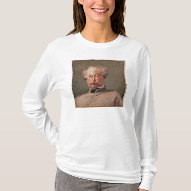 Camiseta Retrato de los fils de Alejandro Dumas (Anverso)