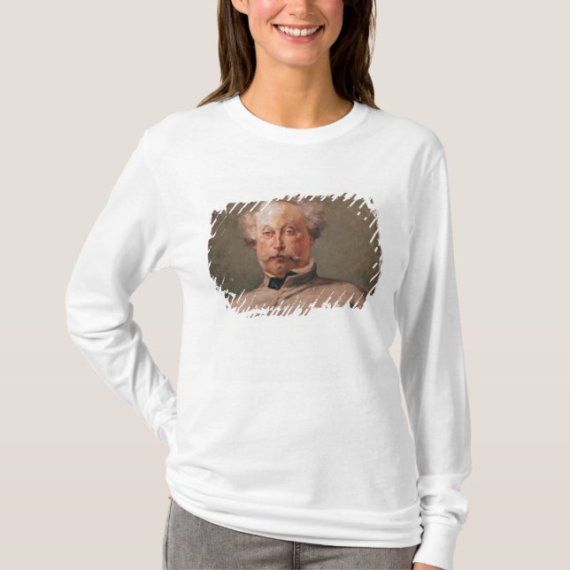Camiseta Retrato de los fils de Alejandro Dumas (Anverso)