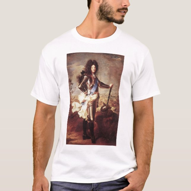 Camiseta Retrato de Louis XIV (Anverso)