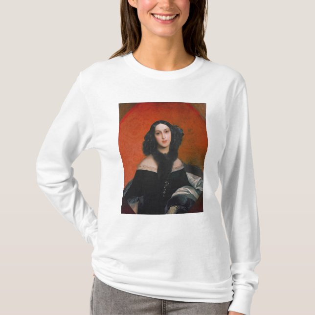 Camiseta Retrato de M.A. Bek, 1840 (Anverso)