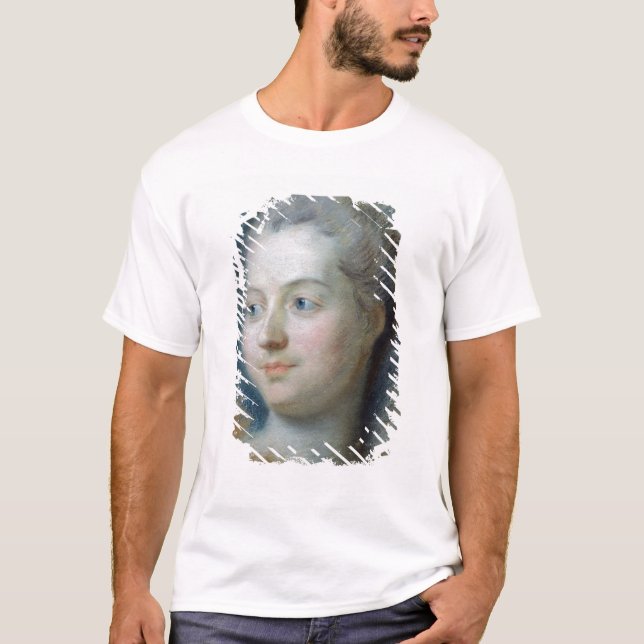 Camiseta Retrato de Madame de Pompadour 1752 (Anverso)