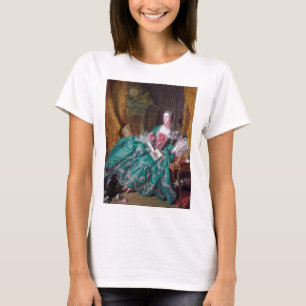 Camiseta Retrato de Madame Pompadour, Boucher
