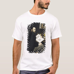 Camiseta Retrato de Manet el   de Emile Zola 1868