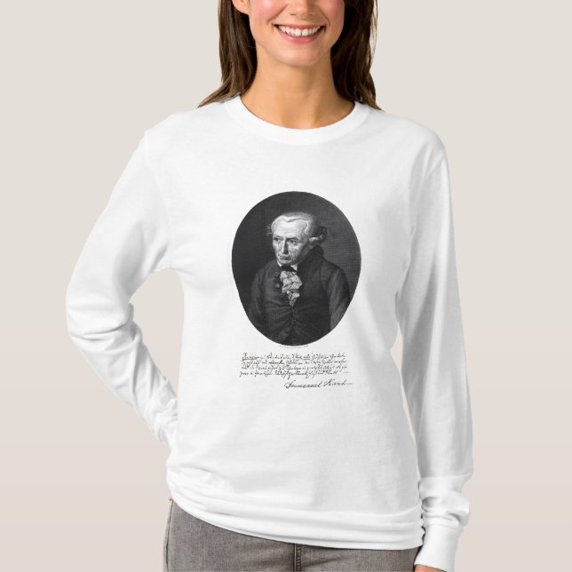 Camiseta Retrato de Manuel Kant (Anverso)