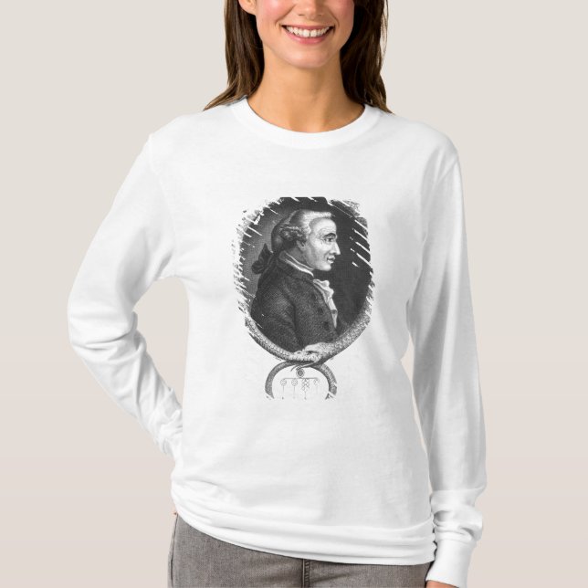 Camiseta Retrato de Manuel Kant 2 (Anverso)