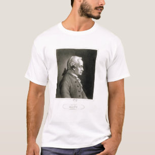 Camiseta Retrato de Manuel Kant, filósofo alemán