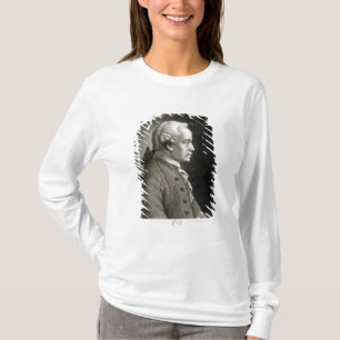 Camiseta Retrato de Manuel Kant, filósofo alemán