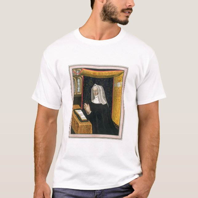 Camiseta Retrato de Margaret Beaufort, condesa de Richmon (Anverso)