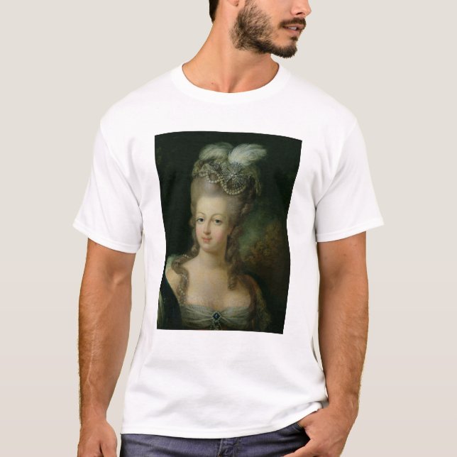 Camiseta Retrato de Marie-Antonieta (Anverso)