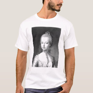 Camiseta Retrato de Marie-Antonieta de Habsburgo