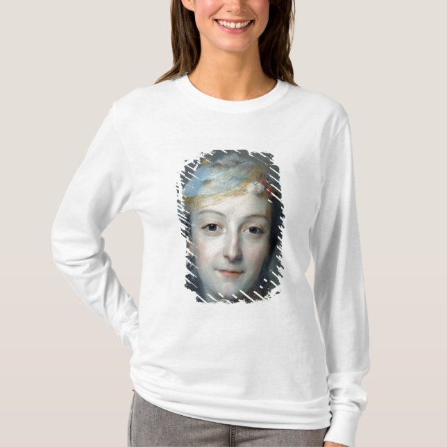 Camiseta Retrato de Marie Fel 1757 (Anverso)