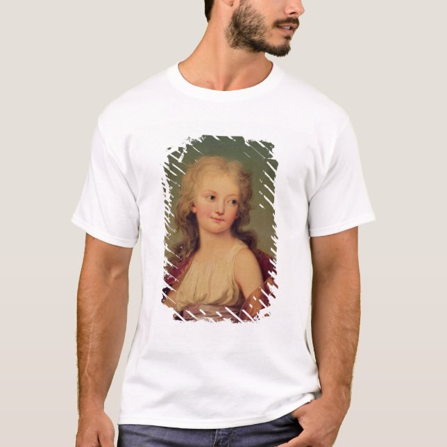 Camiseta Retrato de Marie-Teresa Charlotte de Francia (Anverso)