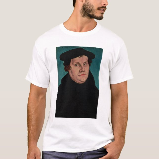 Camiseta Retrato de Martin Luther, 1529 (Anverso)