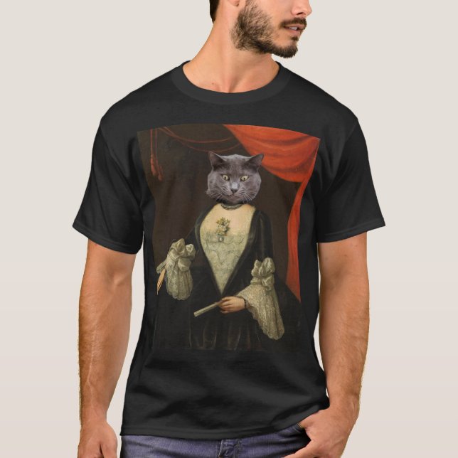 Camiseta Retrato de Mascota real Personalizado gracioso ret (Anverso)