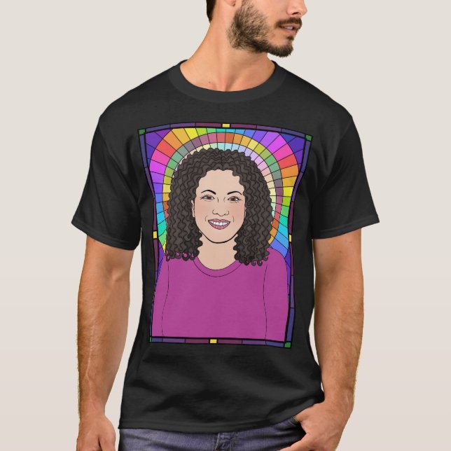 Camiseta Retrato de Maya Forstater (Anverso)