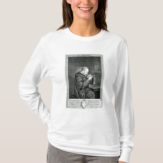 Camiseta Retrato de Miguel Nostradamus (Anverso)