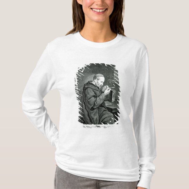 Camiseta Retrato de Miguel Nostradamus (Anverso)