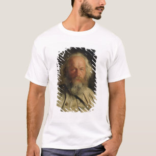 Camiseta Retrato de Mikhail Alexandrovich Bakunin 1871