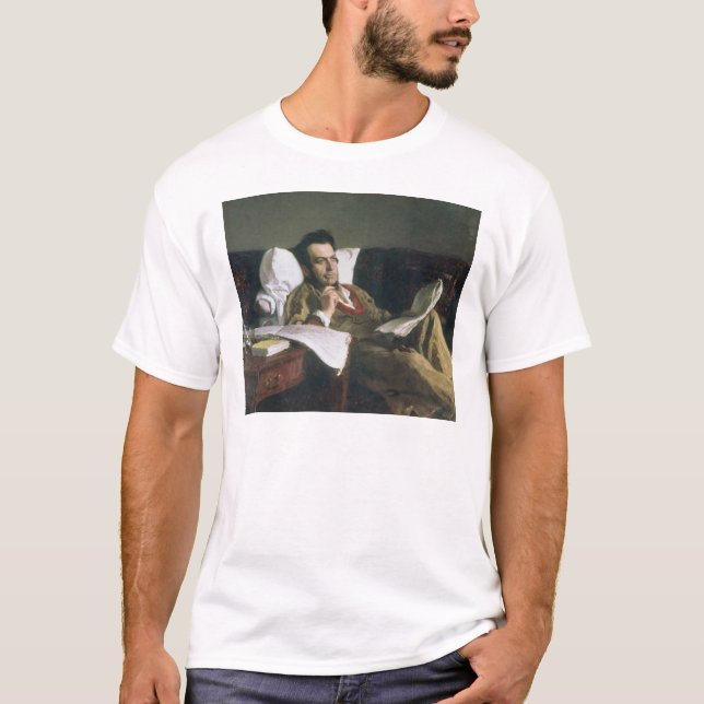 Camiseta Retrato de Mikhail Glinka (Anverso)