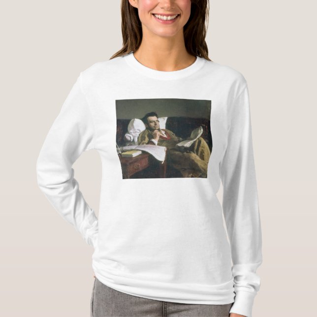 Camiseta Retrato de Mikhail Glinka (Anverso)