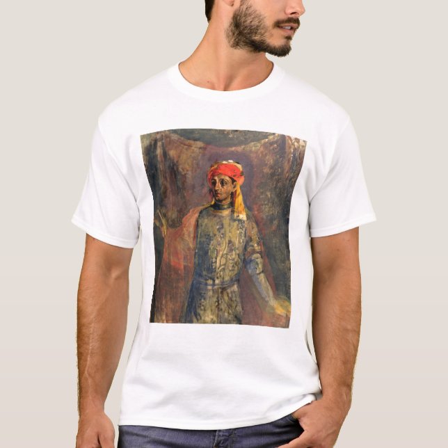 Camiseta Retrato de Mikhail Kuzmin, 1911-12 (Anverso)