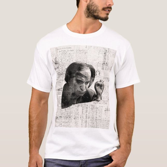 Camiseta Retrato de Mikhail Tal (Anverso)