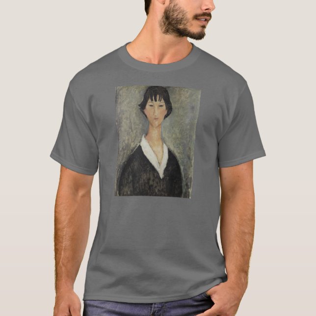 Camiseta Retrato de Modigliani Amedeo (Anverso)