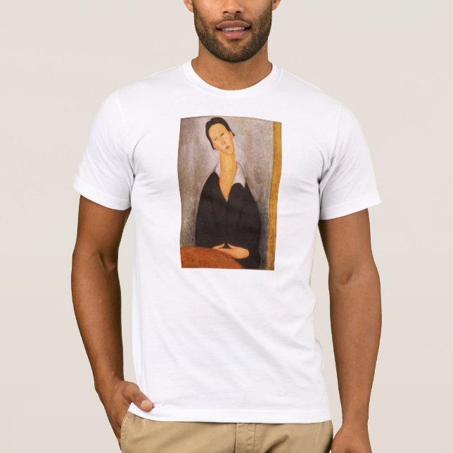 Camiseta Retrato de Modigliani Amedeo (Anverso)