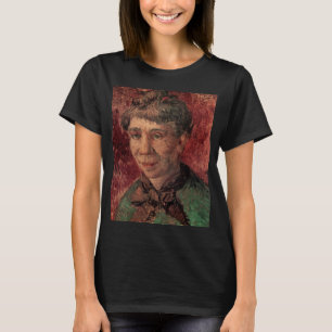 Camiseta Retrato de mujer Madame Tanguy, Vincent van Gogh