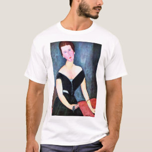 Camiseta Retrato de mujer, Modigliani