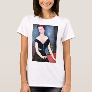 Camiseta Retrato de mujer, Modigliani
