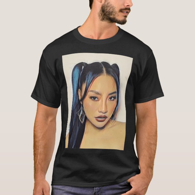 Camiseta retrato de Nancy Xu (Anverso)