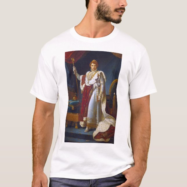 Camiseta Retrato de Napoleón Bonaparte, Francois Gérard (Anverso)